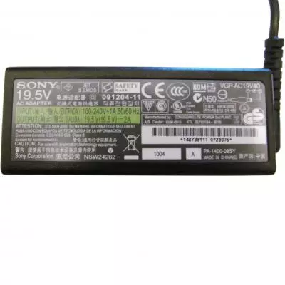 Блок питания к ноутбуку Sony 40W 19.5V 2.0A разъем 6.5/4.4 (pin inside) (VGP-AC19V40) - 1 Блок питания к ноутбуку Sony 40W 19.5V 2.0A разъем 6.5/4.4 (pin inside) (VGP-AC19V40) - 1