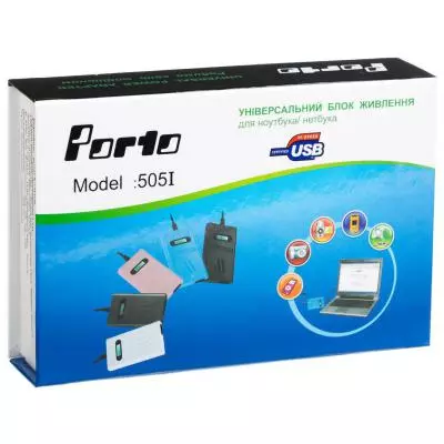 Блок питания к ноутбуку Porto 70W, DC 15-24V (регулируемый), 4A max, + USB 5V,1A (MN-505I) - 6 Блок питания к ноутбуку Porto 70W, DC 15-24V (регулируемый), 4A max, + USB 5V,1A (MN-505I) - 6
