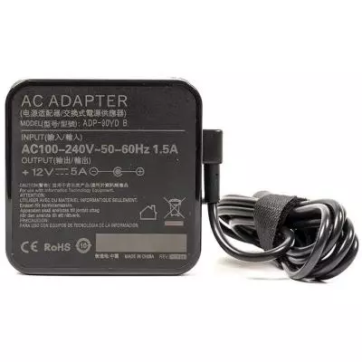 Блок питания к ноутбуку PowerPlant 60W Универсальный, 12V, 5A (5.5*2.1) (WMKD00MS0042) - 1