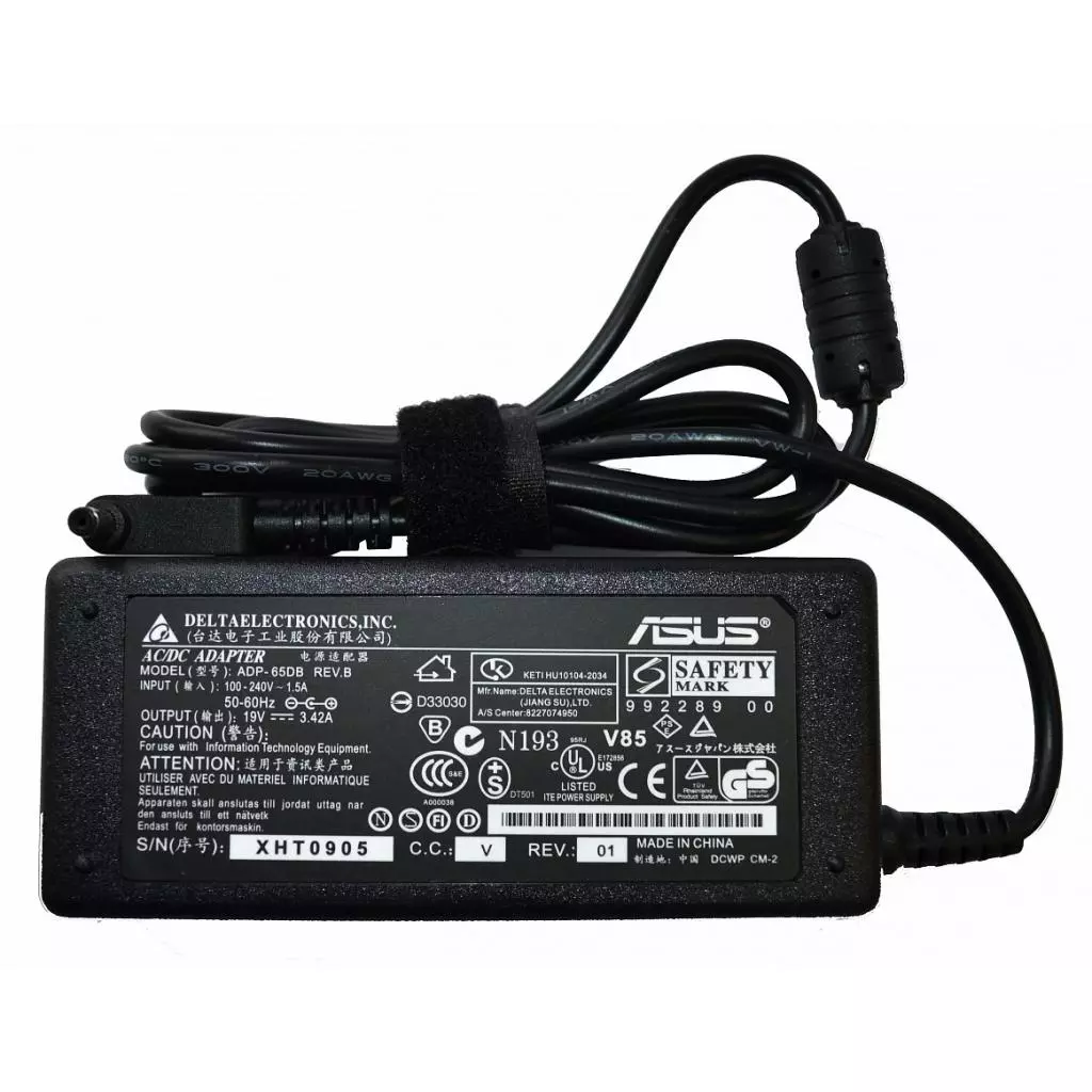 Блок питания к ноутбуку Drobak ASUS 65W 19V 3.42A разъем 4.0 *1.35 (140323)