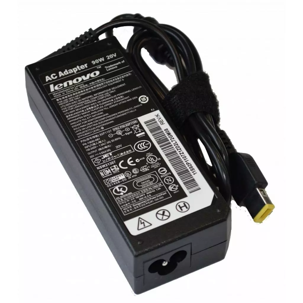 Блок питания к ноутбуку Drobak LENOVO 90W 20V 4.5A (прямоугольный конектор USB+PIN) (141419) - 2 Блок питания к ноутбуку Drobak LENOVO 90W 20V 4.5A (прямоугольный конектор USB+PIN) (141419) - 2