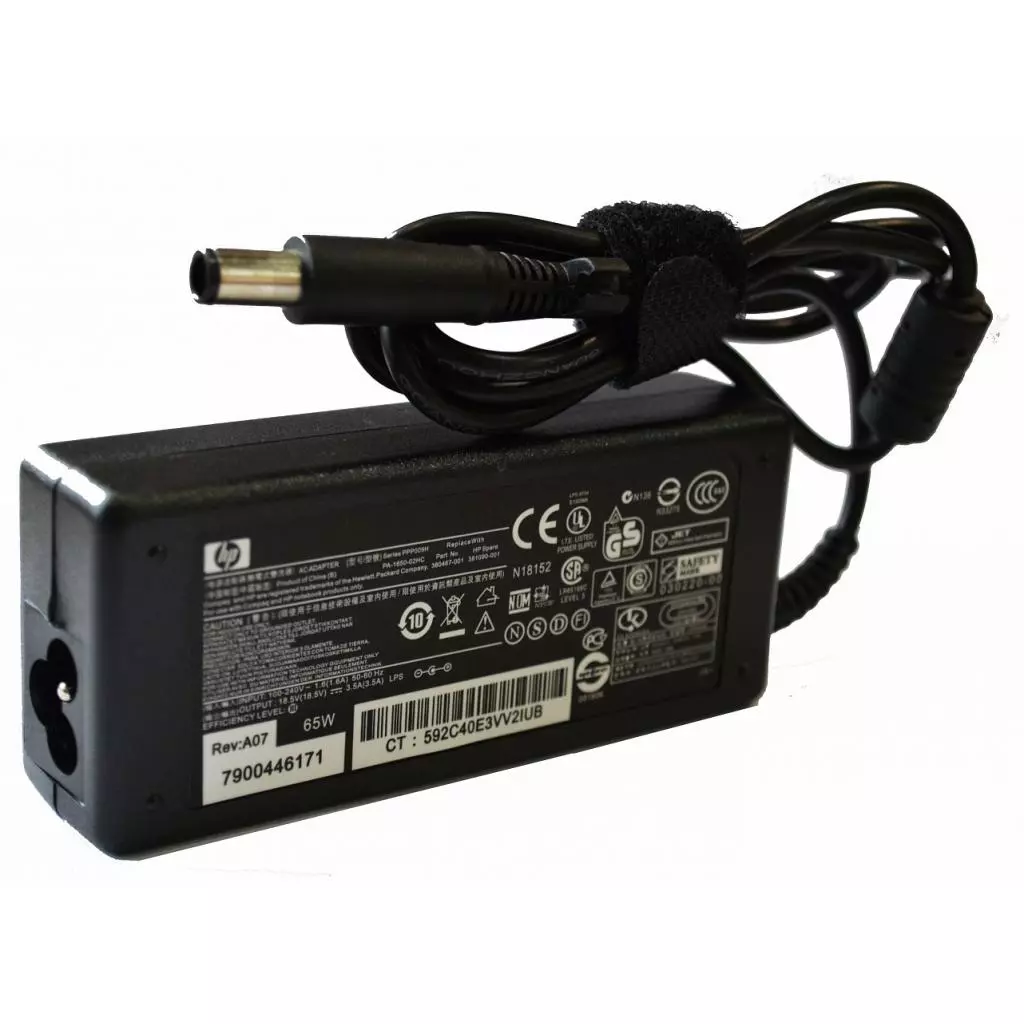 Блок питания к ноутбуку Drobak HP 65W 18.5V 3.5A разъем 7.4*5.0 (140963) - 1 Блок питания к ноутбуку Drobak HP 65W 18.5V 3.5A разъем 7.4*5.0 (140963) - 1