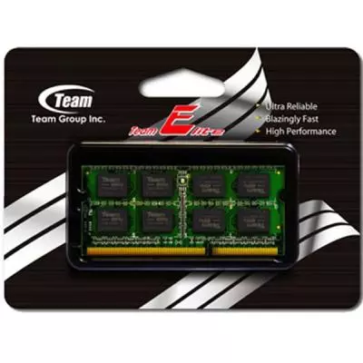 Модуль памяти для ноутбука SoDIMM DDR3 8GB 1600 MHz Team (TED38G1600C11-S01) - 1