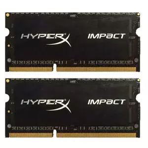 Модуль памяти для ноутбука SoDIMM DDR3L 16GB (2x8GB) 2133 MHz HyperX Impact Kingston Fury (ex.HyperX) (HX321LS11IB2K2/16)