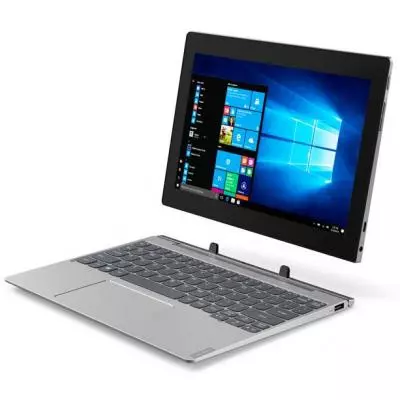 Планшет Lenovo Ideapad D330-10IGM 10.1" HD Wi-Fi N4000 4/64 Win10P Grey (81H3002SRA) - 2