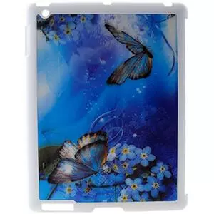 Чехол для планшета Drobak 3D для Apple iPad 2/3/4 "Метелик на квітці " (930208)