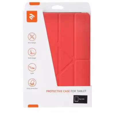 Чехол для планшета 2E для Apple iPad 2018, Y-Case, Red/TR (2E-IP-2018-MCYCRT) - 5 Чехол для планшета 2E для Apple iPad 2018, Y-Case, Red/TR (2E-IP-2018-MCYCRT) - 5