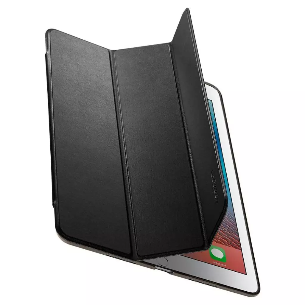 Чехол для планшета Spigen iPad 9.7"(2018) Smart Fold Black (053CS21983) - 6 Чехол для планшета Spigen iPad 9.7"(2018) Smart Fold Black (053CS21983) - 6