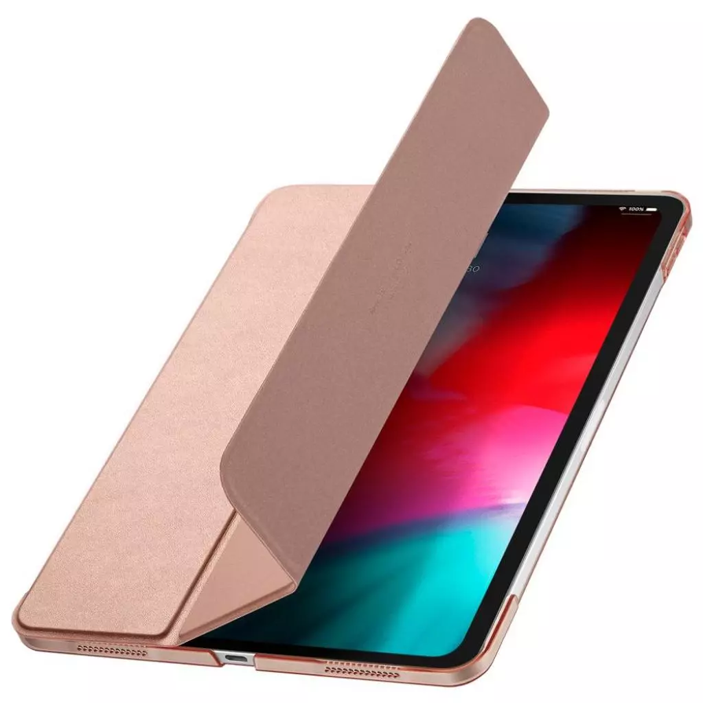 Чехол для планшета Spigen iPad Pro 11"(2018) Smart Fold Rose Gold (Ver.2) (067CS25710) - 6