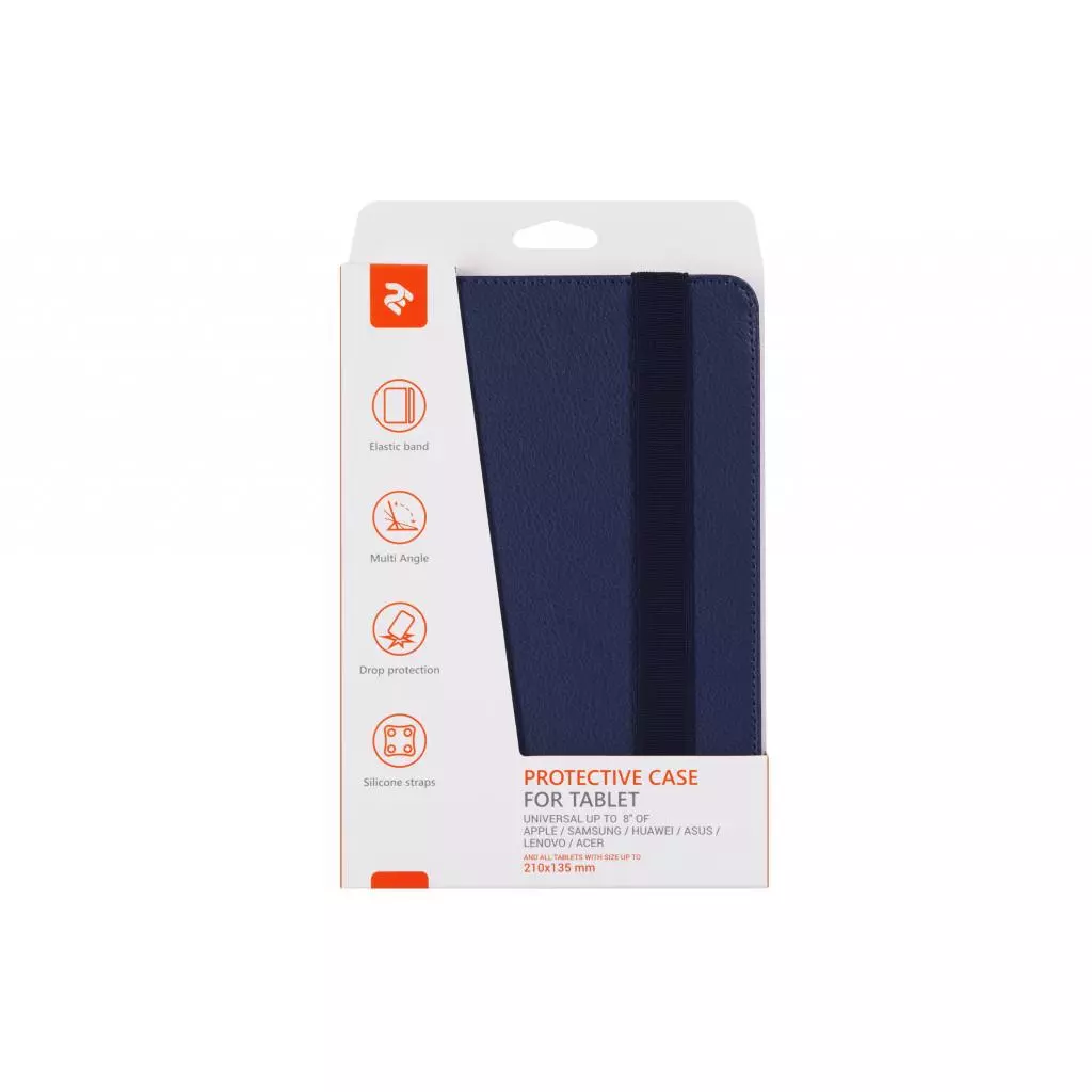 Чехол для планшета 2E Universal 8.4", Blue (2E-UNI-7-8.4-MCCBL) - 3