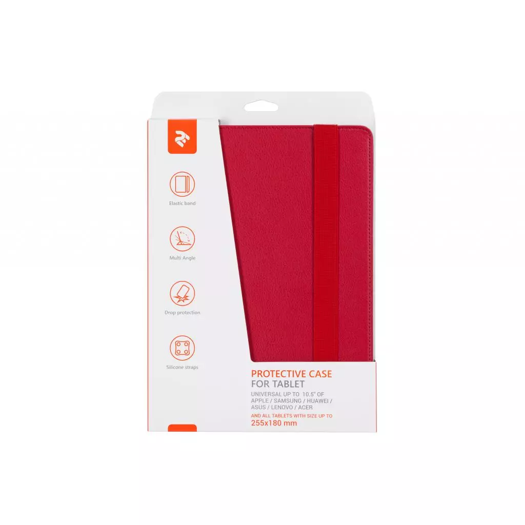 Чехол для планшета 2E Universal 10.8", Red (2E-UNI-9-10.8-MCCRD) - 3