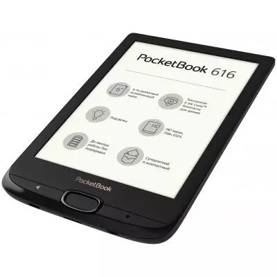 Электронная книга Pocketbook 616 Basic Lux2, Obsidian Black (PB616-H-CIS) - 4 Электронная книга Pocketbook 616 Basic Lux2, Obsidian Black (PB616-H-CIS) - 4