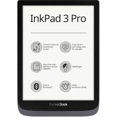 Электронная книга PocketBook 740-2 InkPad 3 Pro Metallic Grey (PB740-2-J-CIS)