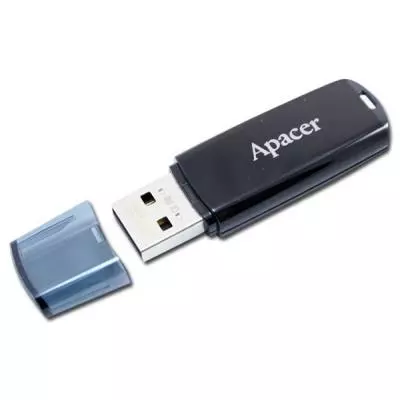 USB флеш накопитель Handy Steno AH322 black Apacer (AP16GAH322B-1) - 2