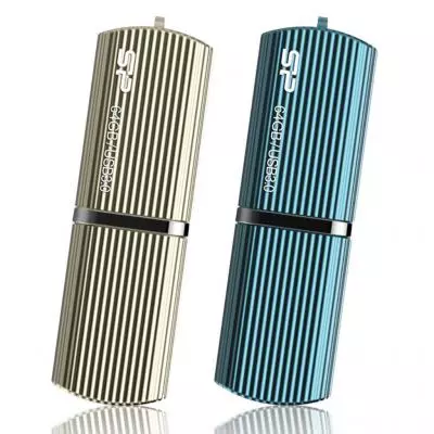 USB флеш накопитель Silicon Power 64Gb MARVEL M50 Champagne USB3.0 (SP064GBUF3M50V1C) - 2