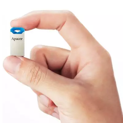 USB флеш накопитель Apacer 32GB AH111 Blue RP USB2.0 (AP32GAH111U-1) - 5