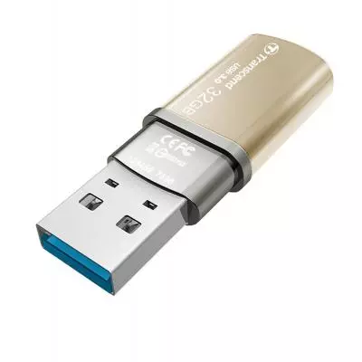 USB флеш накопитель Transcend JetFlash 820, Gold Plating, USB 3.0 (TS32GJF820G) - 2