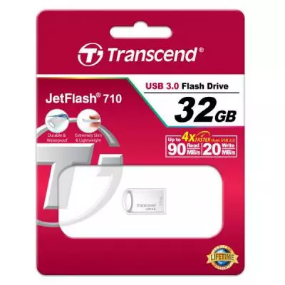 USB флеш накопитель Transcend 32GB TRANSCEND JetFlash 710 USB3.0 (TS32GJF710S) - 3 USB флеш накопитель Transcend 32GB TRANSCEND JetFlash 710 USB3.0 (TS32GJF710S) - 3
