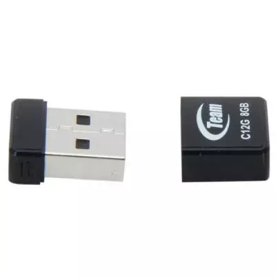 USB флеш накопитель Team 8GB C12G Black USB 2.0 (TC12G8GB01) - 2 USB флеш накопитель Team 8GB C12G Black USB 2.0 (TC12G8GB01) - 2