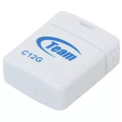 USB флеш накопитель Team 16GB C12G White USB 2.0 (TC12G16GW01) - 1 USB флеш накопитель Team 16GB C12G White USB 2.0 (TC12G16GW01) - 1
