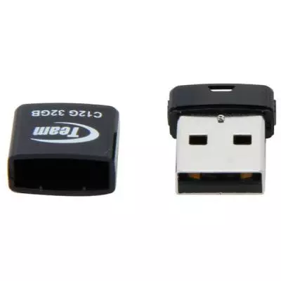 USB флеш накопитель Team 32GB C12G Black USB 2.0 (TC12G32GB01) - 3 USB флеш накопитель Team 32GB C12G Black USB 2.0 (TC12G32GB01) - 3