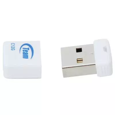 USB флеш накопитель Team 32GB C12G White USB 2.0 (TC12G32GW01) - 2 USB флеш накопитель Team 32GB C12G White USB 2.0 (TC12G32GW01) - 2