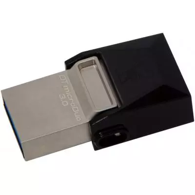 USB флеш накопитель Kingston 64GB DT microDuo USB 3.0 (DTDUO3/64GB) - 2