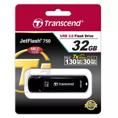 USB флеш накопитель Transcend 32GB JetFlash 750 USB 3.0 (TS32GJF750K) - 4