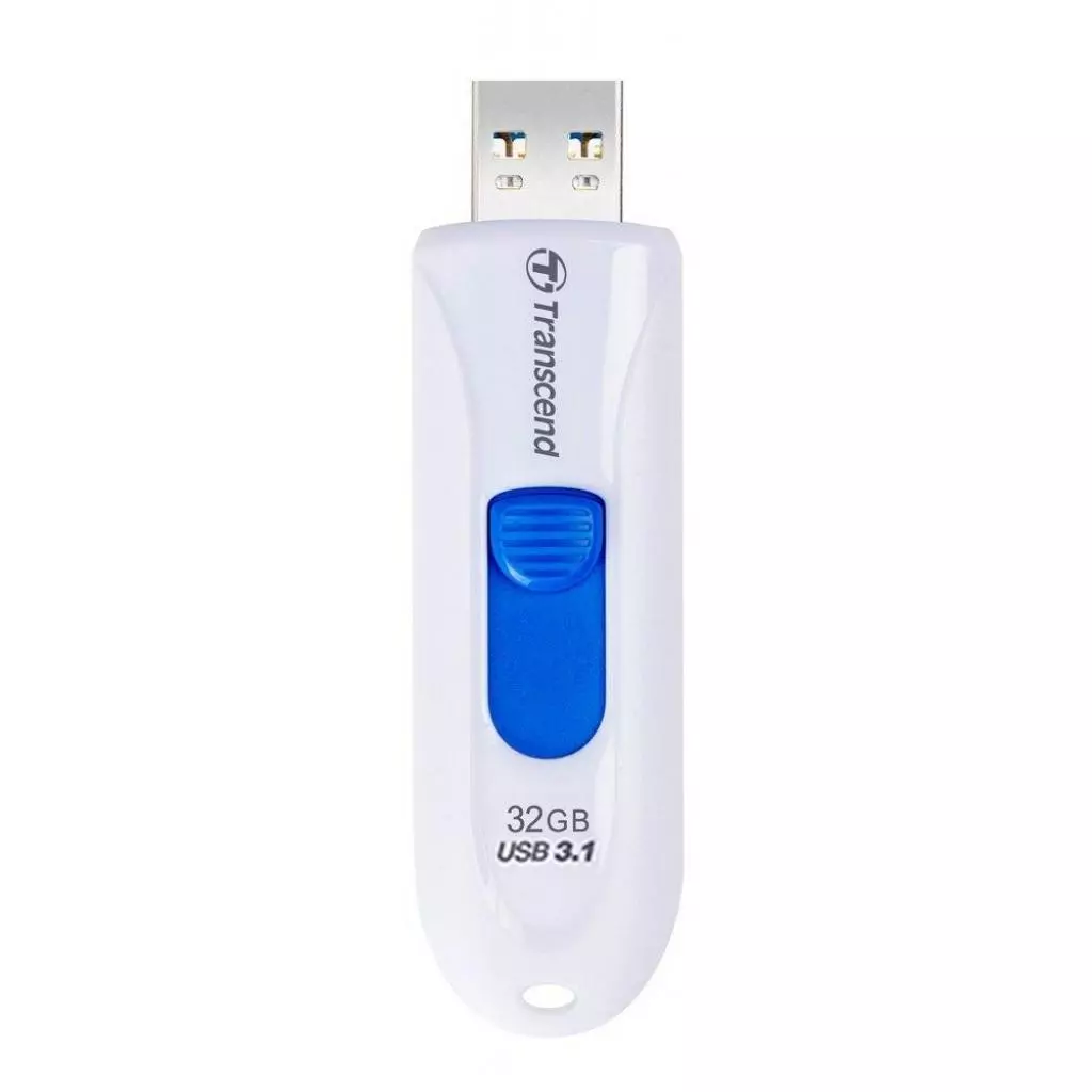 USB флеш накопитель Transcend 32GB JetFlash 790 USB 3.1 (TS32GJF790W) - 1 USB флеш накопитель Transcend 32GB JetFlash 790 USB 3.1 (TS32GJF790W) - 1