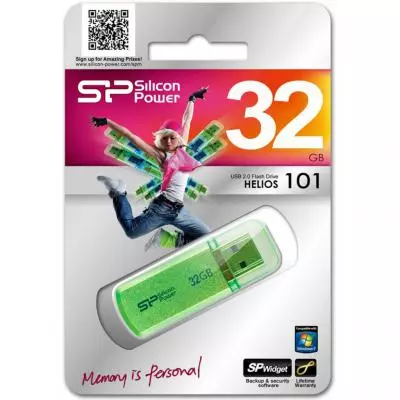 USB флеш накопитель Silicon Power 32GB Helios 101 USB 2.0 (SP032GBUF2101V1N) - 2 USB флеш накопитель Silicon Power 32GB Helios 101 USB 2.0 (SP032GBUF2101V1N) - 2