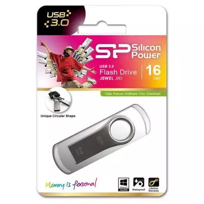 USB флеш накопитель Silicon Power 16GB JEWEL J80 USB 3.0 (SP016GBUF3J80V1T) - 4