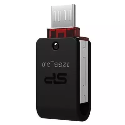 USB флеш накопитель Silicon Power 32GB Mobile X31 USB 3.0 (SP032GBUF3X31V1K) - 3