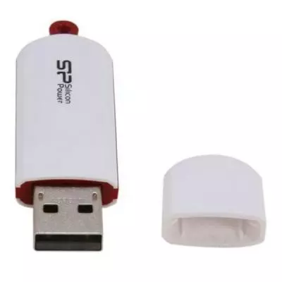 USB флеш накопитель Silicon Power 64GB Luxmini 320 USB 2.0 (SP064GBUF2320V1W) - 2 USB флеш накопитель Silicon Power 64GB Luxmini 320 USB 2.0 (SP064GBUF2320V1W) - 2