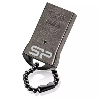 USB флеш накопитель Silicon Power 32GB Touch T01 Black (SP032GBUF2T01V3K) - 1