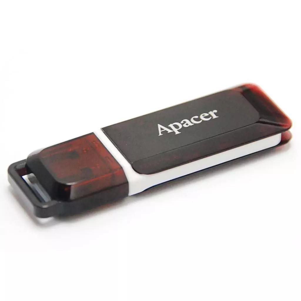 USB флеш накопитель Apacer Handy Steno AH321 black-red (AP32GAH321R-1) - 1 USB флеш накопитель Apacer Handy Steno AH321 black-red (AP32GAH321R-1) - 1