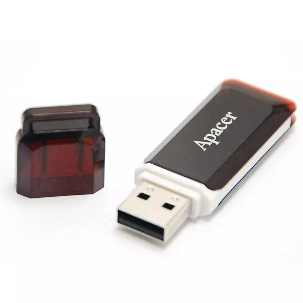 USB флеш накопитель Apacer Handy Steno AH321 black-red (AP32GAH321R-1) - 6 USB флеш накопитель Apacer Handy Steno AH321 black-red (AP32GAH321R-1) - 6