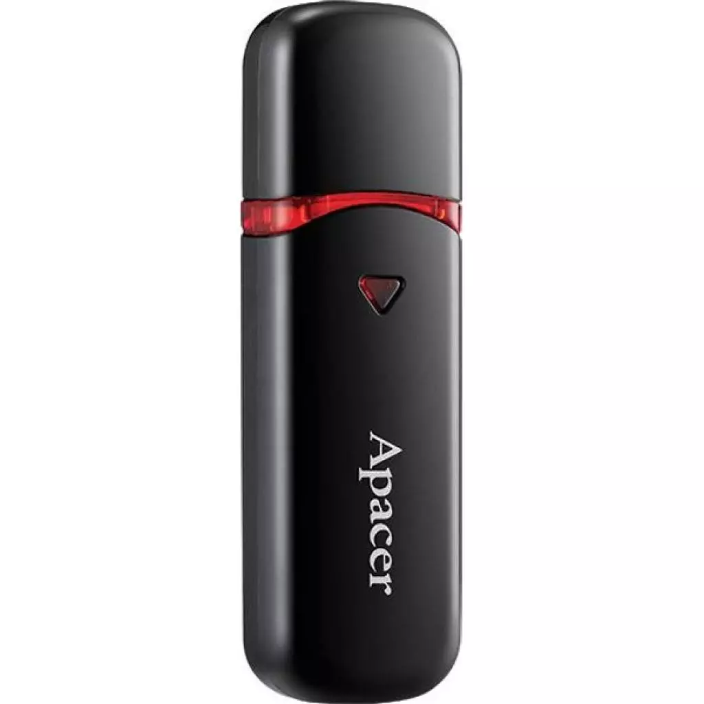 USB флеш накопитель Apacer 32GB AH333 black USB 2.0 (AP32GAH333B-1) - 2 USB флеш накопитель Apacer 32GB AH333 black USB 2.0 (AP32GAH333B-1) - 2