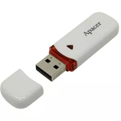 USB флеш накопитель Apacer 64GB AH333 white USB 2.0 (AP64GAH333W-1) - 4 USB флеш накопитель Apacer 64GB AH333 white USB 2.0 (AP64GAH333W-1) - 4