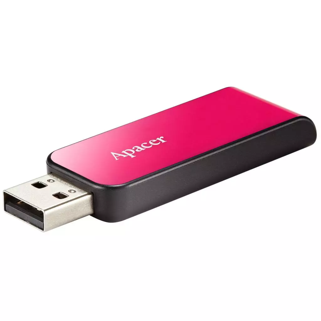 USB флеш накопитель Apacer 16GB AH334 pink USB 2.0 (AP16GAH334P-1) - 3 USB флеш накопитель Apacer 16GB AH334 pink USB 2.0 (AP16GAH334P-1) - 3