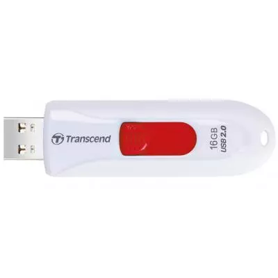 USB флеш накопитель Transcend 16GB JetFlash 590 White USB 2.0 (TS16GJF590W) - 1 USB флеш накопитель Transcend 16GB JetFlash 590 White USB 2.0 (TS16GJF590W) - 1