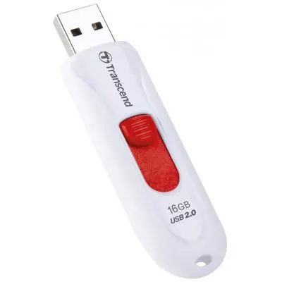 USB флеш накопитель Transcend 16GB JetFlash 590 White USB 2.0 (TS16GJF590W) - 2 USB флеш накопитель Transcend 16GB JetFlash 590 White USB 2.0 (TS16GJF590W) - 2