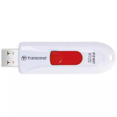 USB флеш накопитель Transcend 32GB JetFlash 590 White USB 2.0 (TS32GJF590W) - 1 USB флеш накопитель Transcend 32GB JetFlash 590 White USB 2.0 (TS32GJF590W) - 1