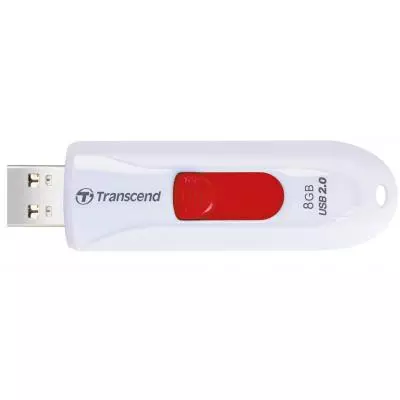 USB флеш накопитель Transcend 8Gb JetFlash 590 White USB 2.0 (TS8GJF590W) - 1 USB флеш накопитель Transcend 8Gb JetFlash 590 White USB 2.0 (TS8GJF590W) - 1