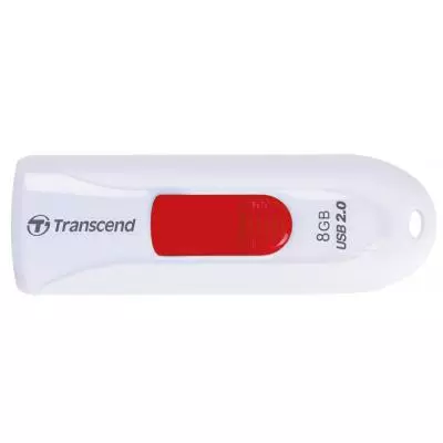 USB флеш накопитель Transcend 8Gb JetFlash 590 White USB 2.0 (TS8GJF590W)