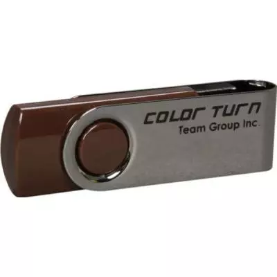 USB флеш накопитель Team 8GB Color Turn E902 Brown USB 2.0 (TE9028GN01) - 1 USB флеш накопитель Team 8GB Color Turn E902 Brown USB 2.0 (TE9028GN01) - 1