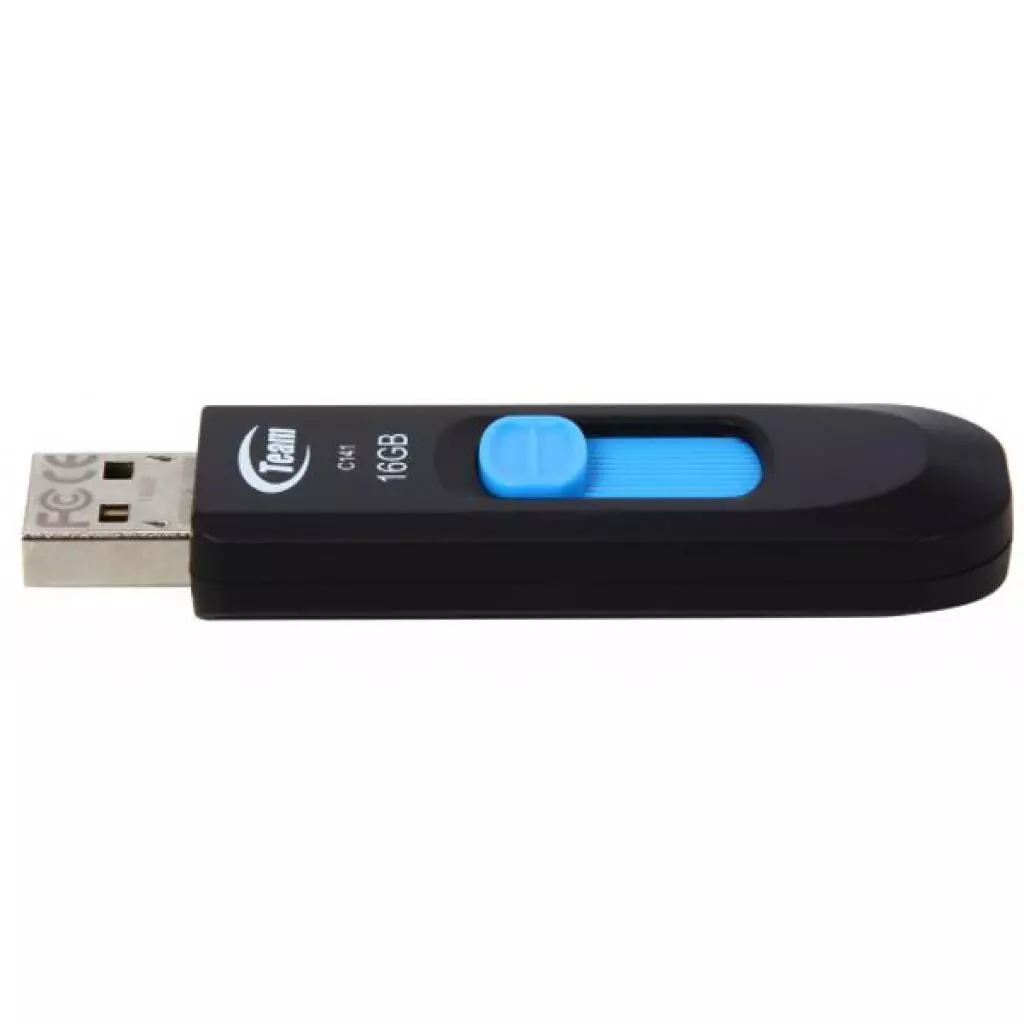 USB флеш накопитель Team 16GB C141 Blue USB 2.0 (TC14116GL01) - 2 USB флеш накопитель Team 16GB C141 Blue USB 2.0 (TC14116GL01) - 2