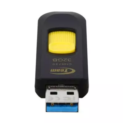 USB флеш накопитель Team 32GB C145 Yellow USB 3.0 (TC145332GY01) - 3