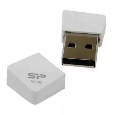 USB флеш накопитель Silicon Power 16Gb Touch T08 White USB 2.0 (SP016GBUF2T08V1W) - 4