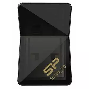 USB флеш накопитель Silicon Power 16Gb Jewel J08 Black USB 3.0 (SP016GBUF3J08V1K)