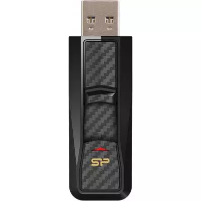 USB флеш накопитель Silicon Power 128Gb Blaze B50 Black USB 3.0 (SP128GBUF3B50V1K) - 1